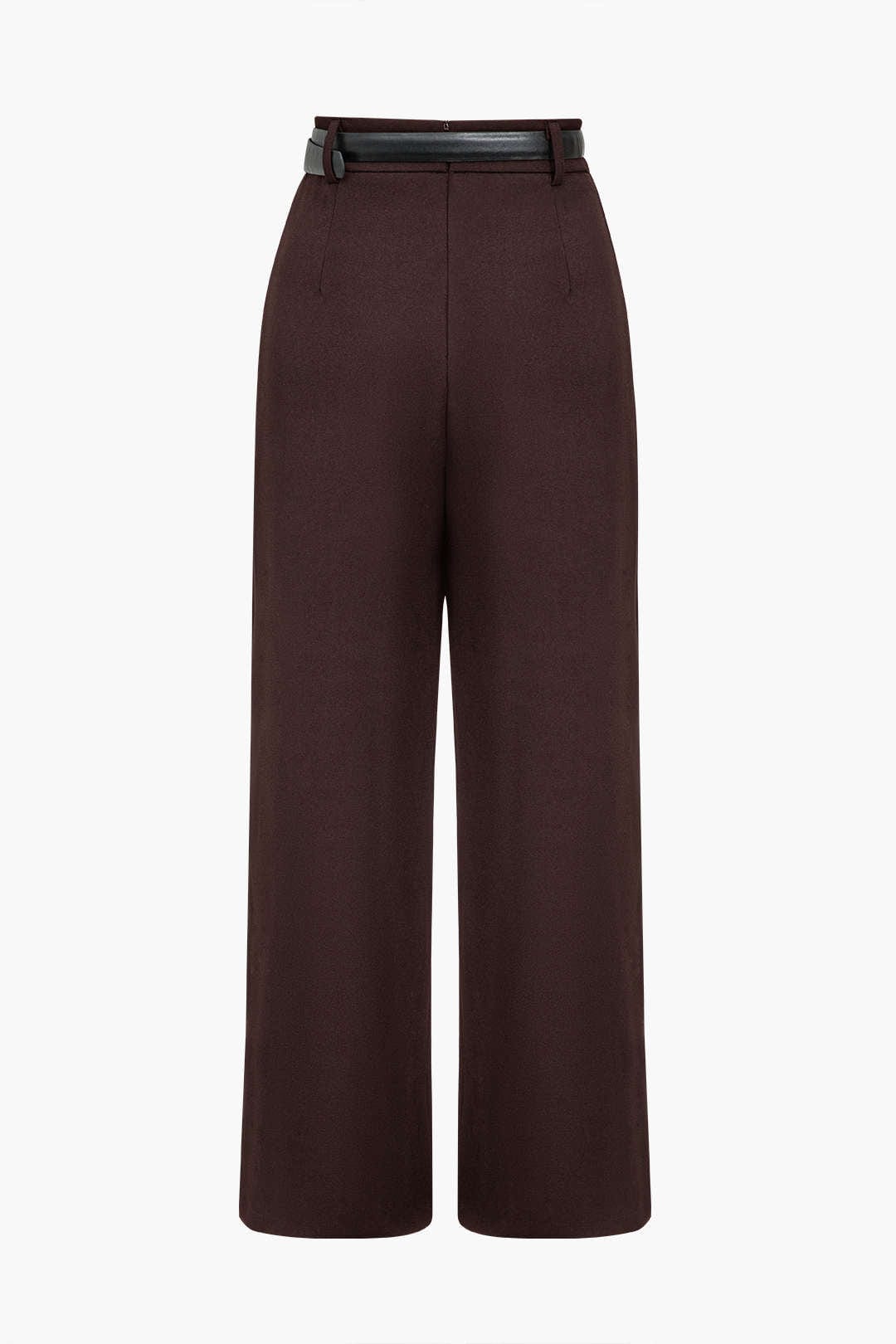 Womens Linen Wide Leg Pants 5