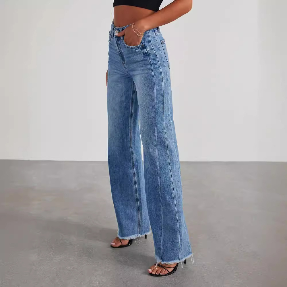 Womens Wide Leg Jeans 3