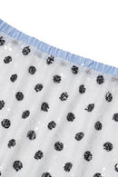 Low Waist Polka Dot Print Skirt