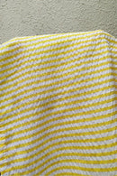 High-Waisted Striped Casual Skirt