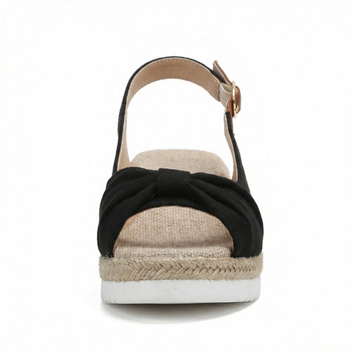 Women's Orthopedic Pointed-Toe Platform Sandals – Stylish Buckle Comfort Shoes