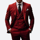 Men’s 3-Piece Suit – Luxurious Tailored Elegant Formal Occasion Style