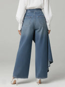 Women's High Waisted Wide Leg Jeans – Relaxed Fit Casual Denim