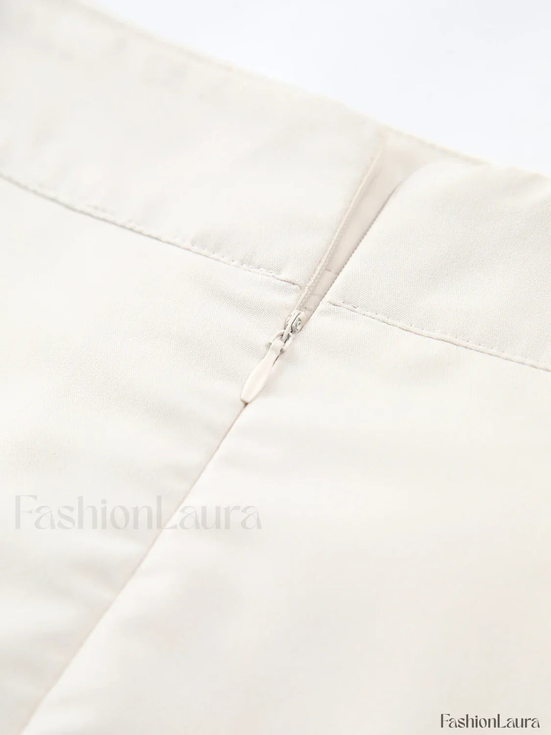 Patchwork Asymmetrical Pleated Buttoned Midi Skirt