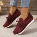 Women's Supportive Slip-On Walking Sneakers – Lightweight Everyday Comfort Shoes