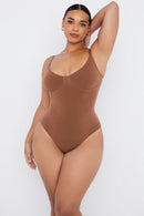 Sculpting Full Brief Bodysuit – Mocha