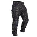 Men’s Multicam Tactical Combat Pants With Knee Pads – Durable Cargo Trousers