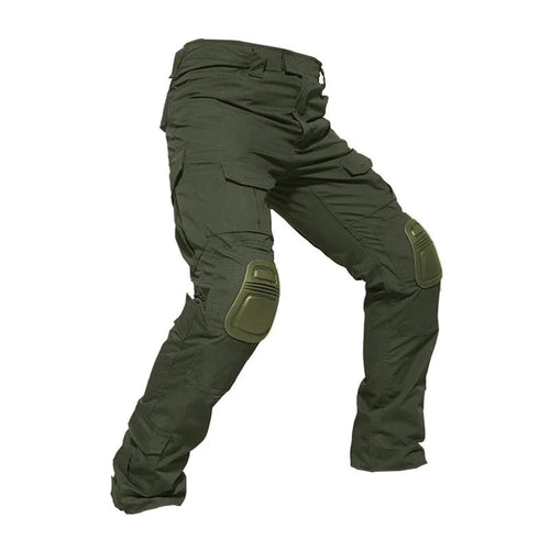Men’s Multicam Tactical Combat Pants With Knee Pads – Durable Cargo Trousers