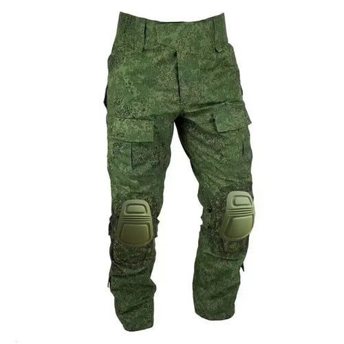 Men’s Multicam Tactical Combat Pants With Knee Pads – Durable Cargo Trousers