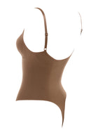 Sculpting Thong Bodysuit – Mocha